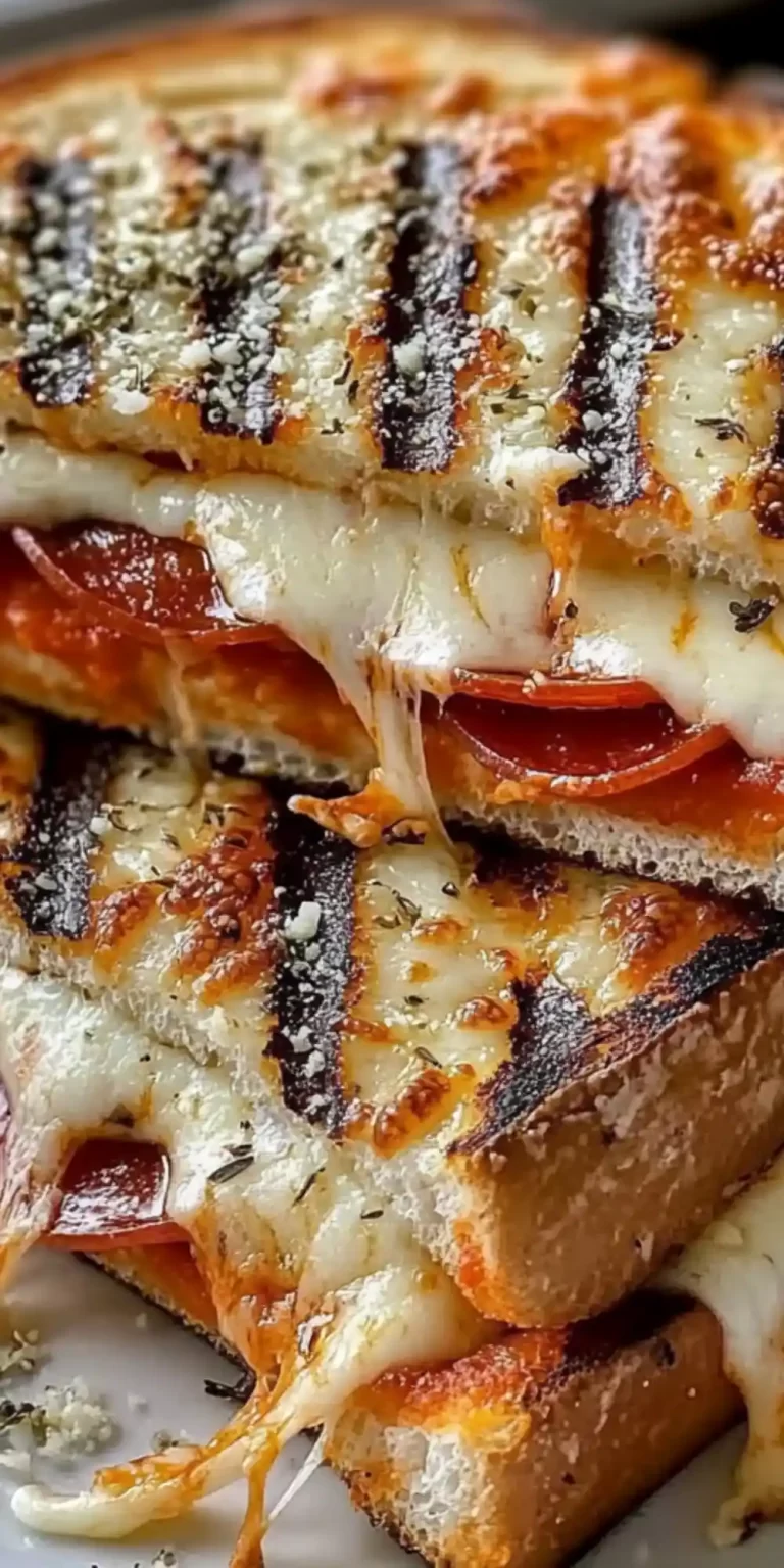 Grilled Pizza Sandwich Recipe