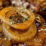 Hamburger Steak with Brown Gravy Recipe