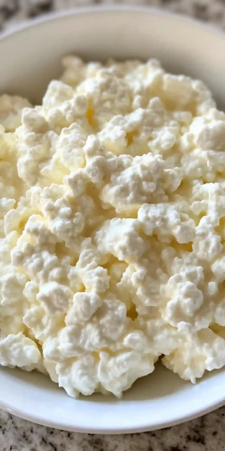 Homemade Cottage Cheese Recipe
