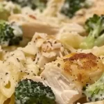 chicken broccoli alfredo pasta
