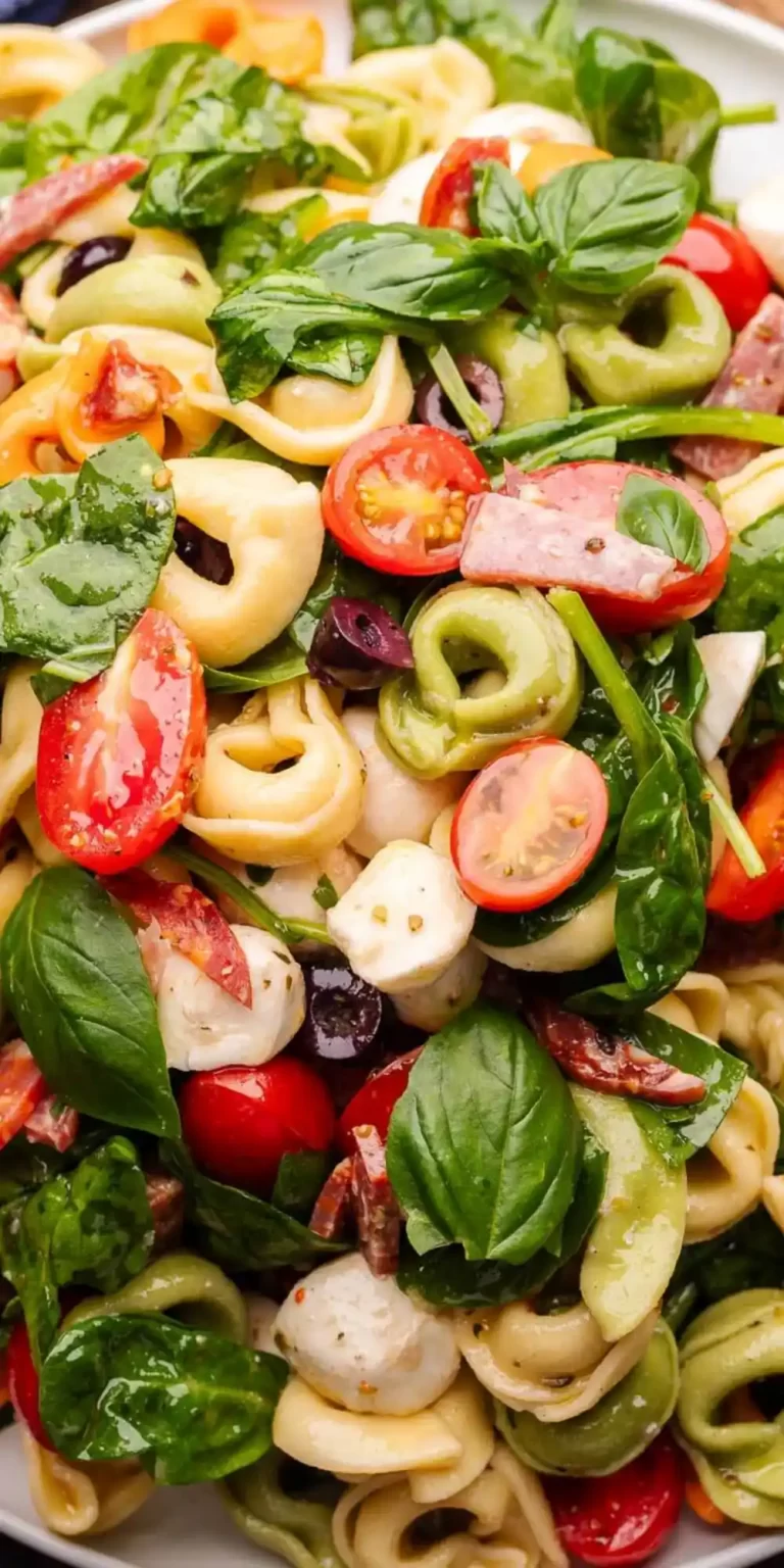 Cheese Tortellini Pasta Salad Recipe
