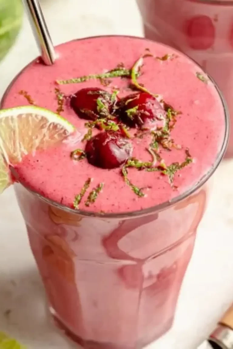 How to Make a Delicious Cherry Smoothie ?