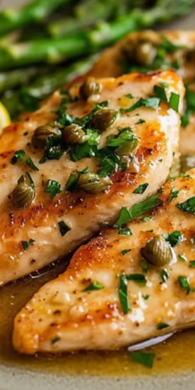 Healthy Chicken Piccata Recipe
