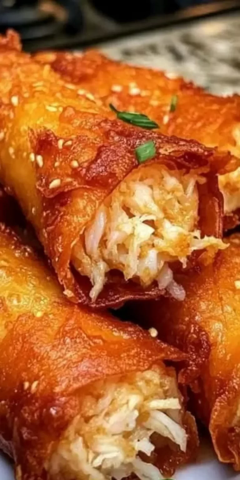 Crab Cake Egg Rolls Recipe