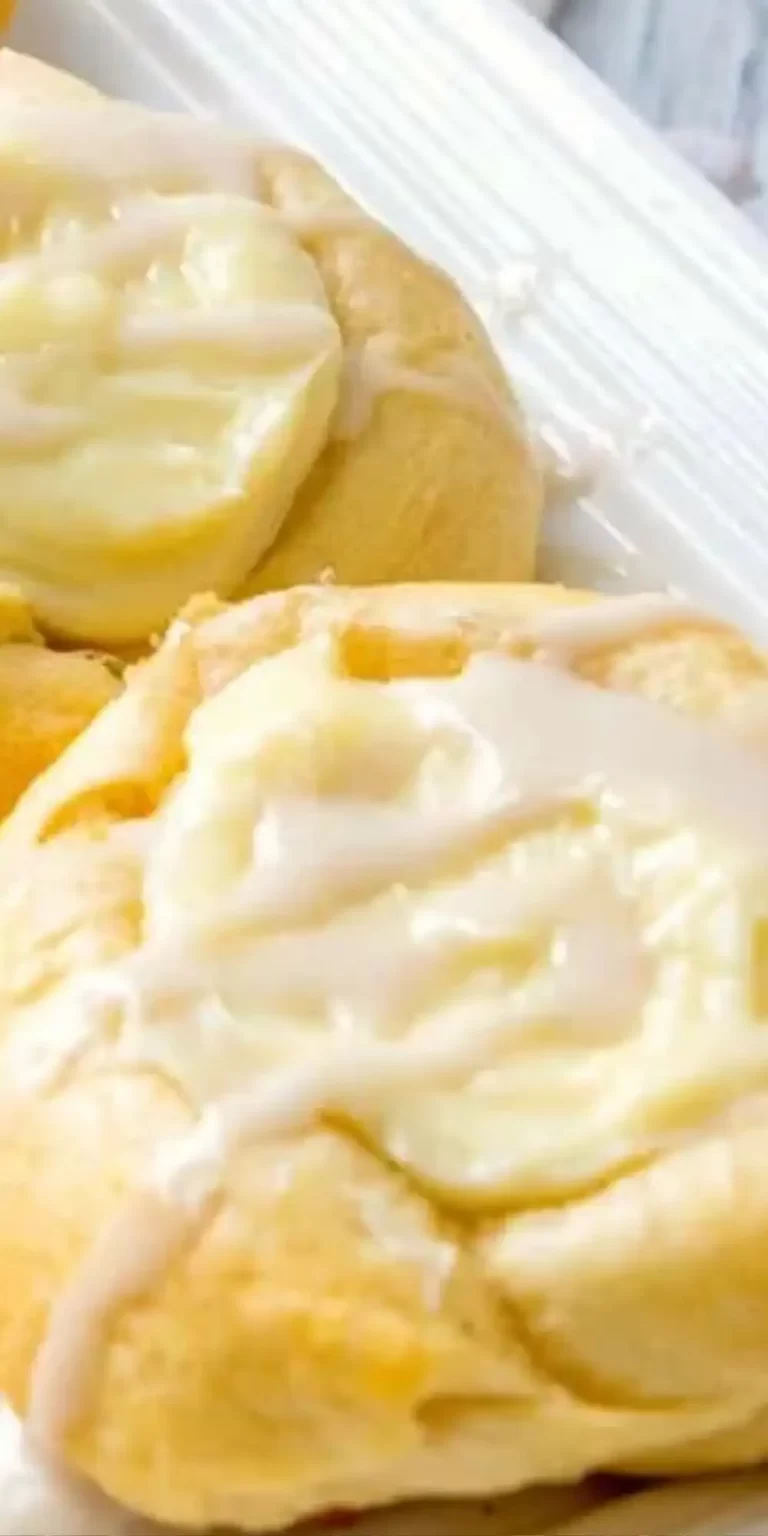 Cream Cheese Danish with Crescent Rolls