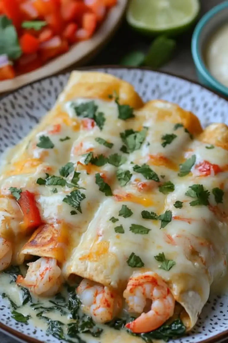 Creamy Shrimp Enchiladas Recipe
