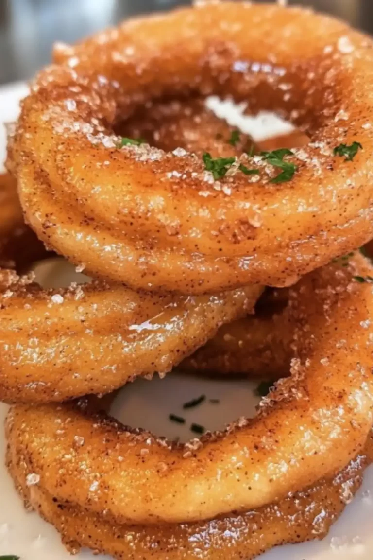 Crispy Fried Apple Rings Recipe