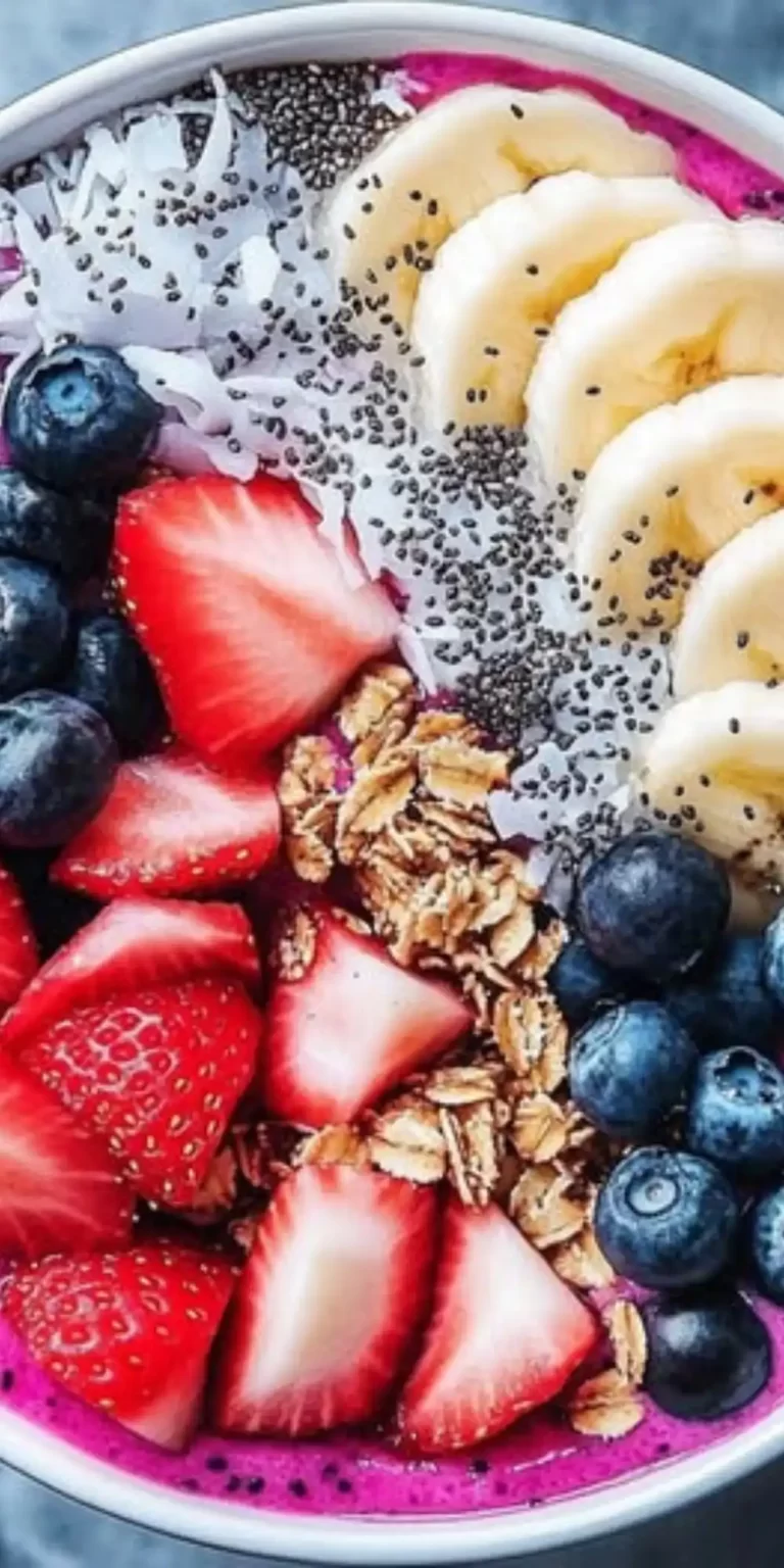 Dragon Fruit Smoothie Bowl Recipe
