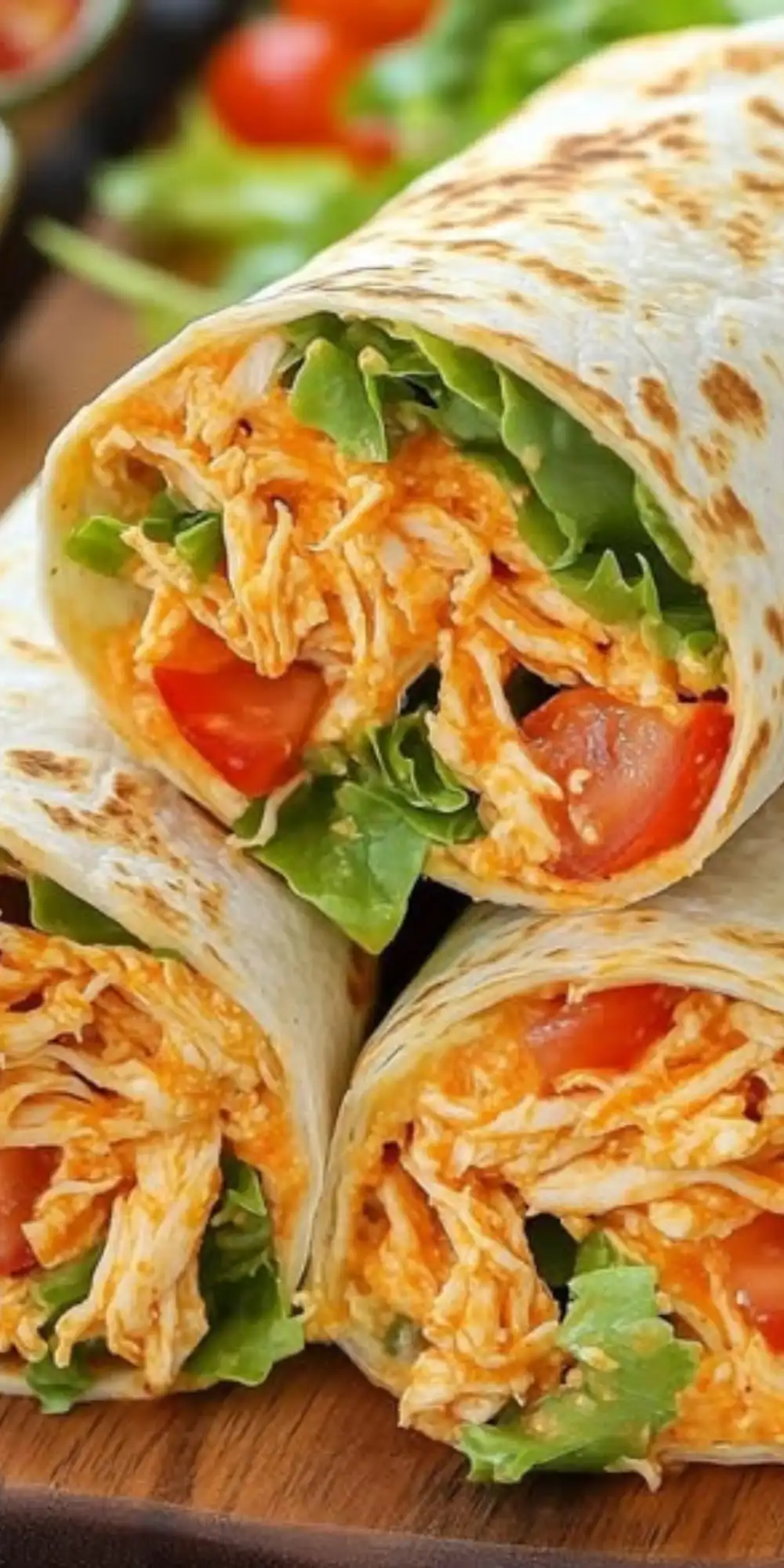 Easy Buffalo Chicken Wraps Recipe