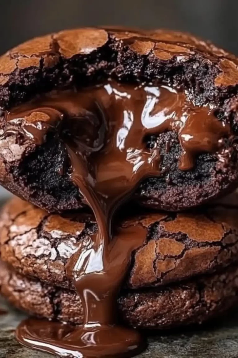Easy Chocolate Lava Brownie Cookies Recipe