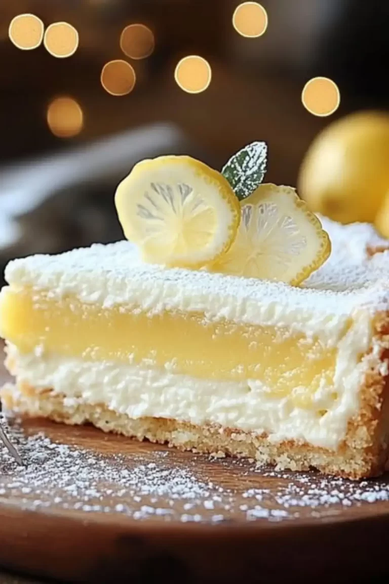 Easy Lemon Custard Cake Recipe