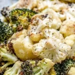 Easy Roasted Broccoli and Cauliflower Recipe