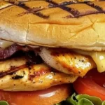 Grilled Chicken Club Sandwich Recipe