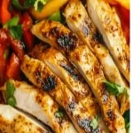 Grilled Chili Lime Chicken Fajita Salad Recipe
