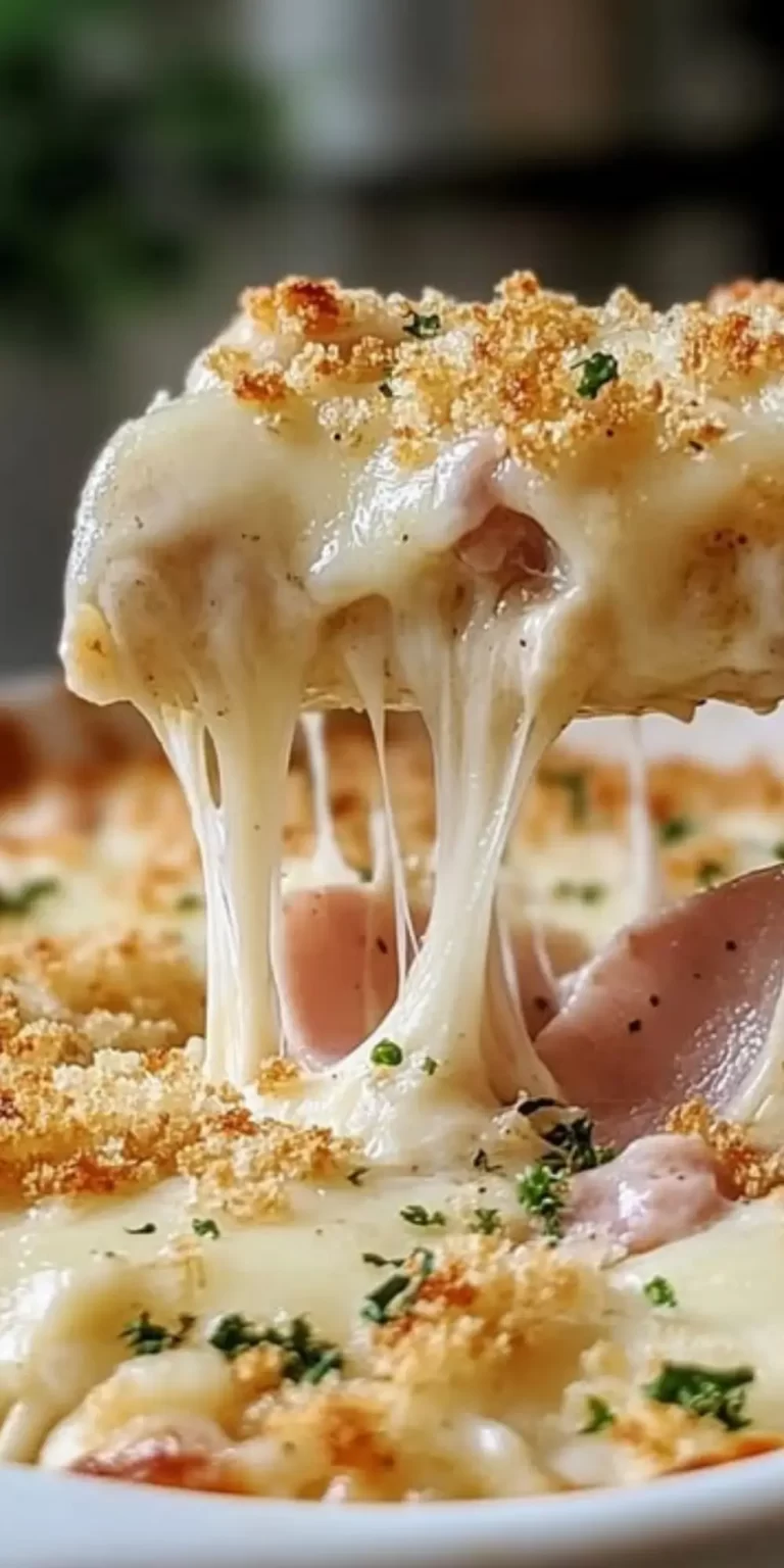 Keto Chicken Cordon Bleu Casserole
