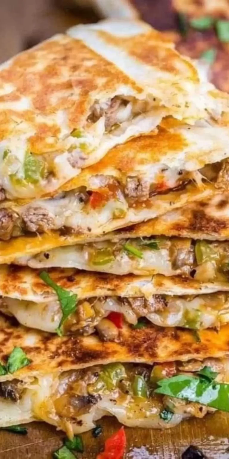 Philly Cheesesteak Quesadilla Recipe