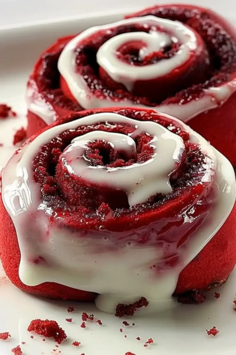 Red Velvet Cinnamon Rolls Recipe