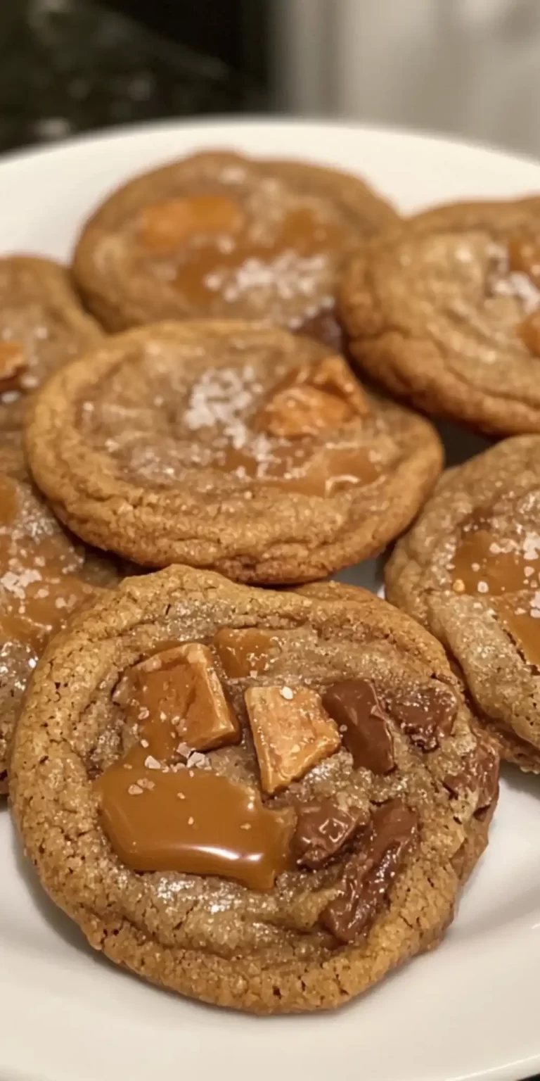Salted Caramel Cookies Recipe