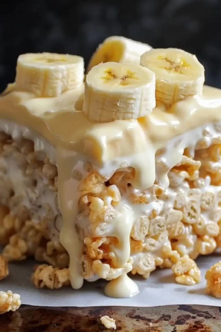 Banana Pudding Rice Krispie Treats Recipe