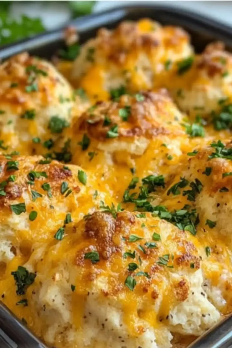 Cheddar Bay Biscuit Casserole