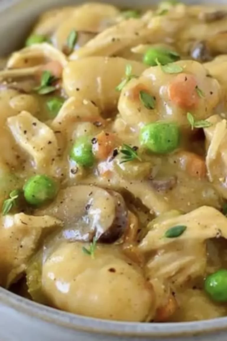 Creamy One Pot Gnocchi Chicken Pot Pie