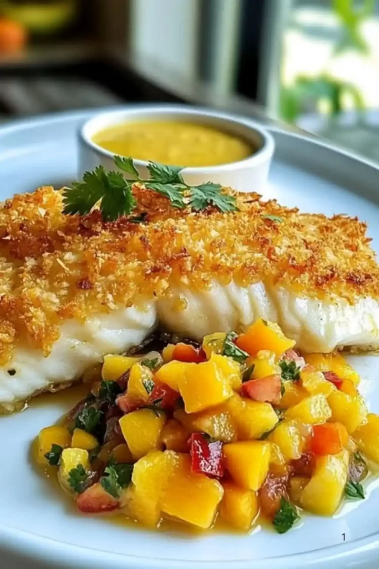 Crispy Coconut Crusted Fish Recipe