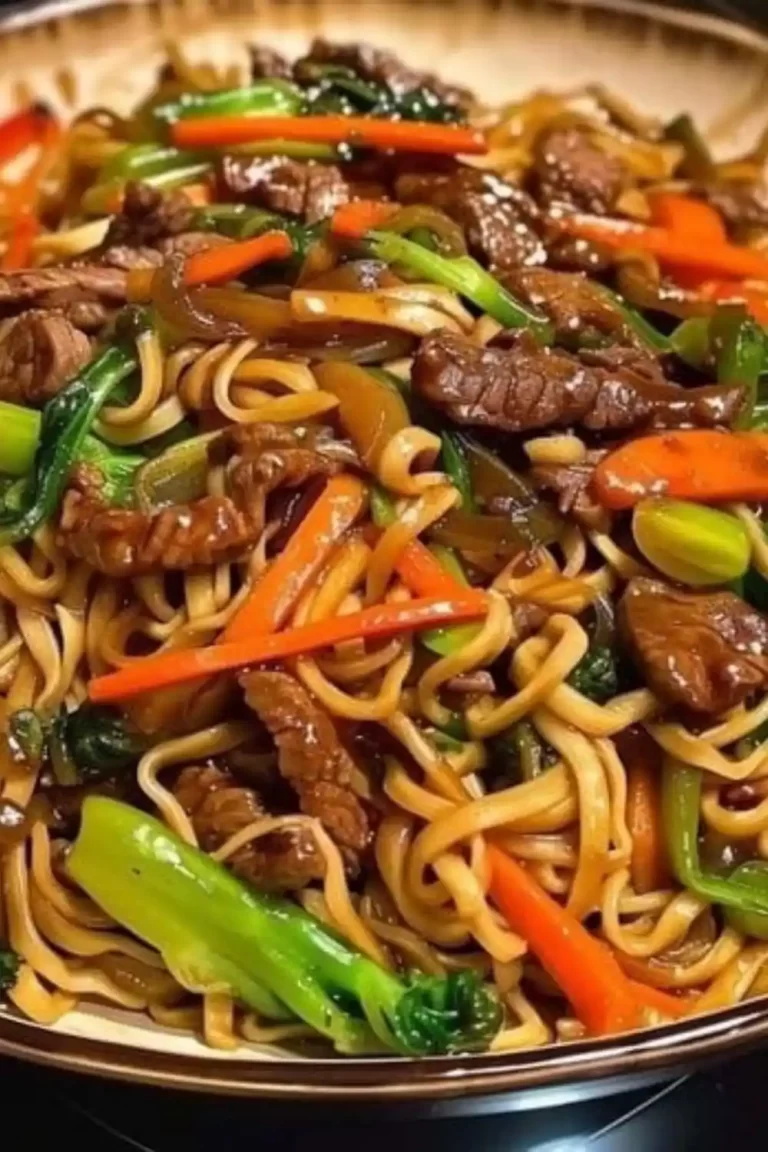 Easy Beef Lo Mein Recipe