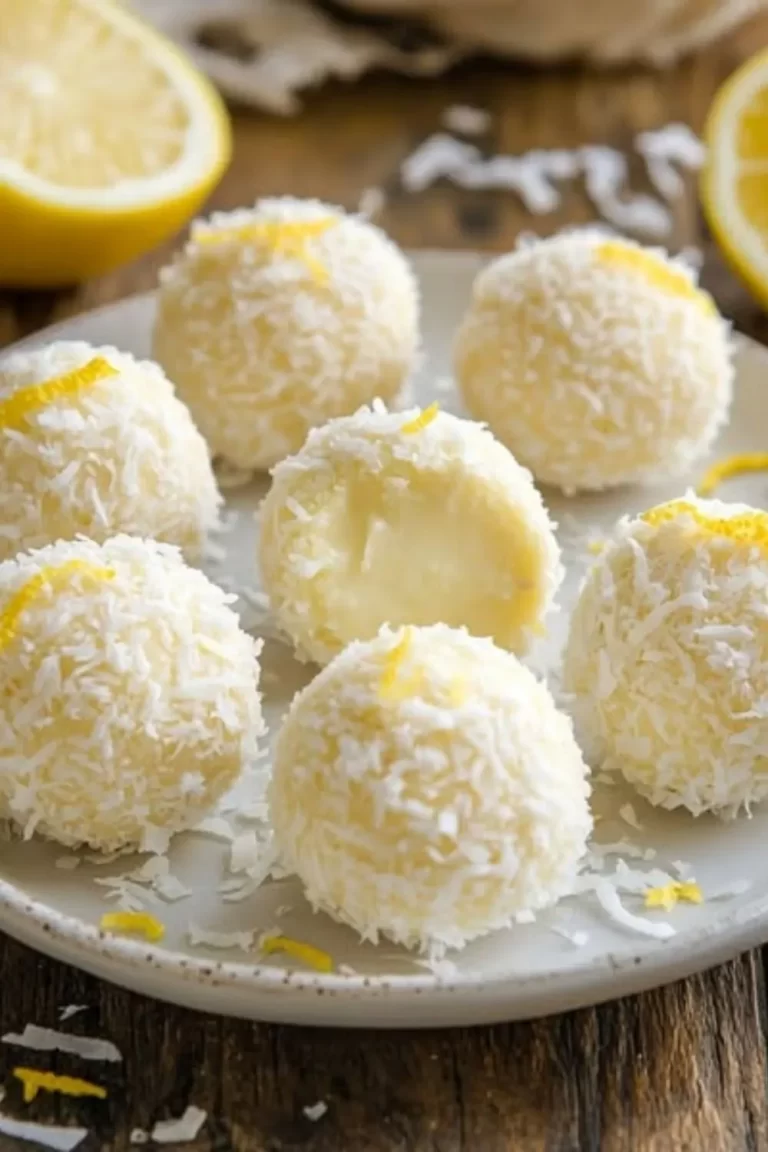 Easy No-Bake Lemon Truffles Recipe