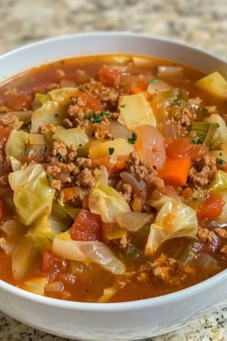Hearty Cabbage Roll Soup Recipe