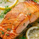 Lemon Garlic Butter Salmon Recipe