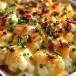 Loaded Cauliflower Casserole Recipe