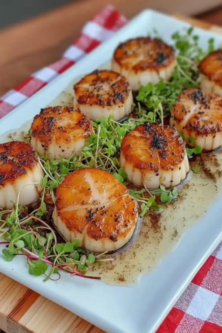 How to Make Perfect Pan Seared Scallops ?