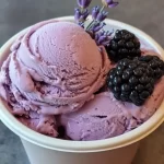 lavender ice cream