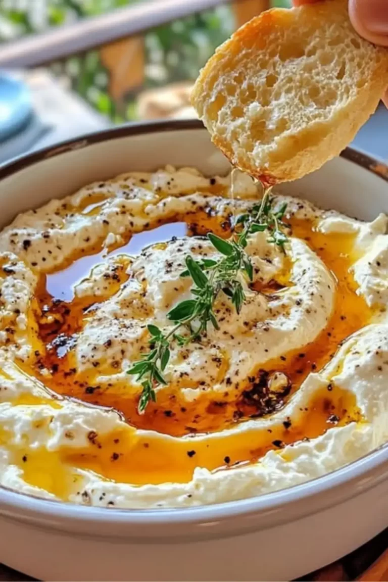 Creamy Whipped Feta with Honey