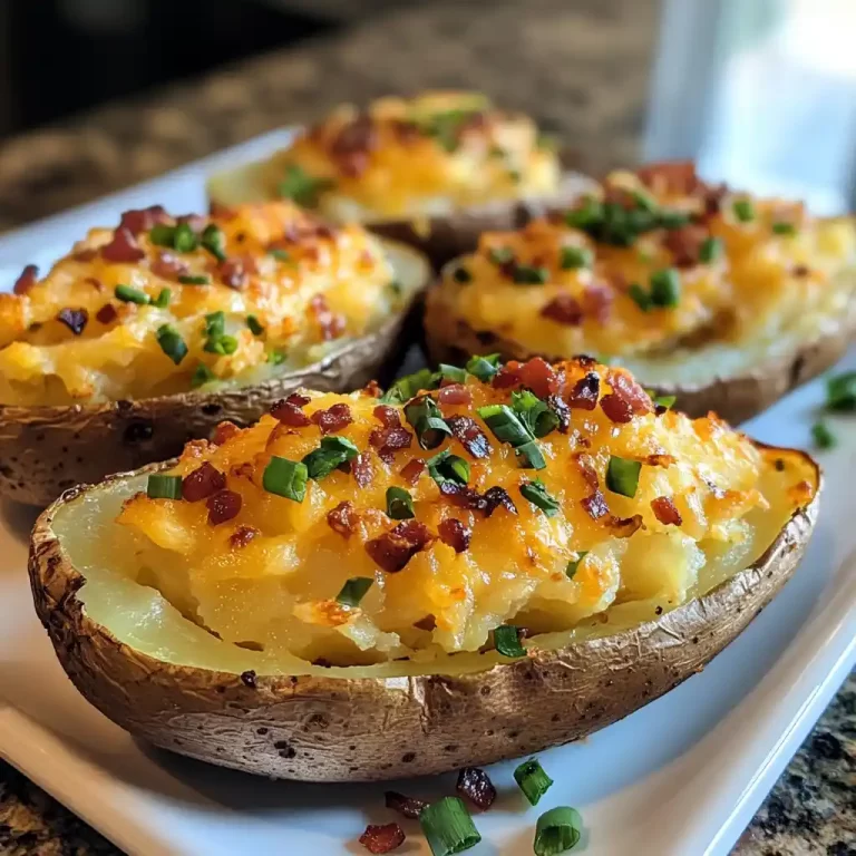 Twice Baked Potatoes Recipe